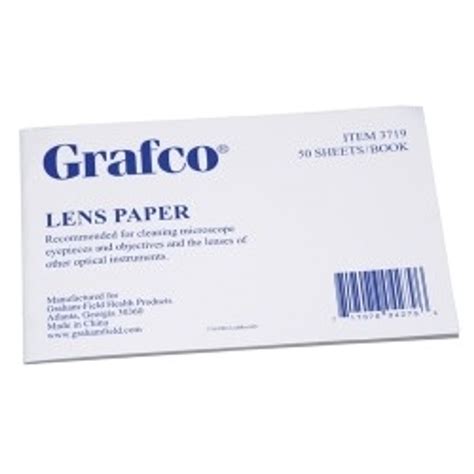 Grafco Microscope Lens Paper