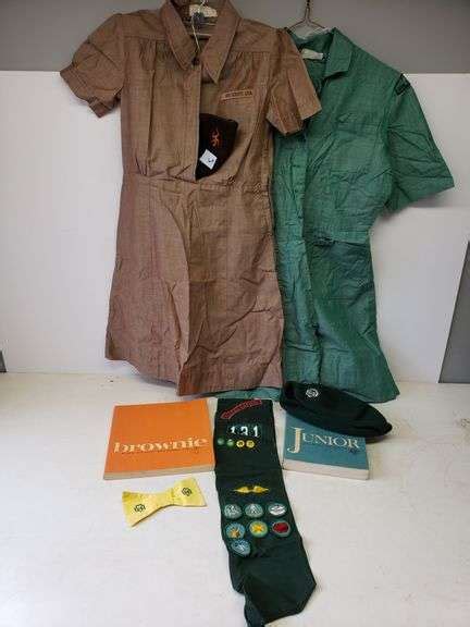 Vintage Girl Scout Uniforms And More Lil Dusty Online Auctions All