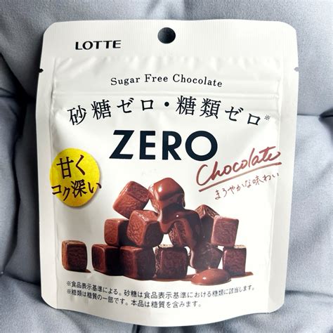 Lotte Zero Chocolate 40 Gr Shopee Malaysia