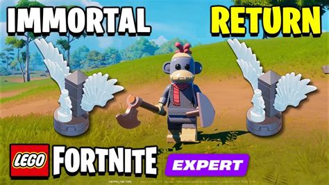 When You Use Totem Of Return And Immortal In Expert For Lego Fortnite