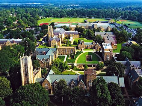 Rhodes College Campus Map