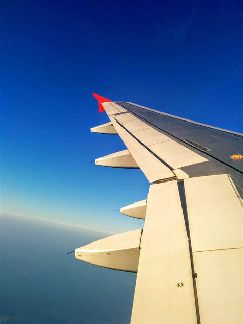 1242x2208 Wallpaper White Airplane Wing Shot Through Window Airplane