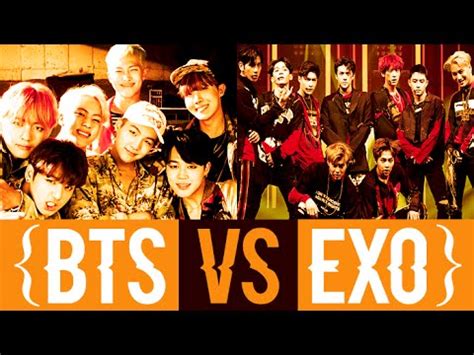 Exo Vs Bts Youtube