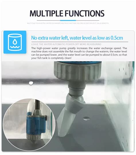 20/28 Вт Электрический аквариумная помпа для циркуляции воды в ...