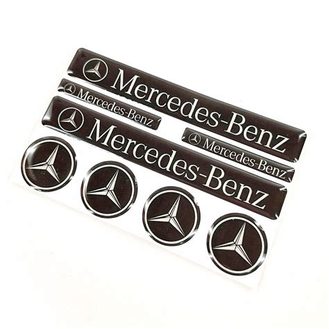 Наклейки mercedes (48 фото)