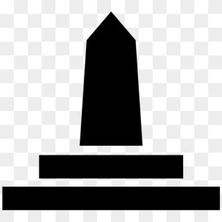 File Noun Project Obelisk Svg Monument Clipart 3802728 PikPng