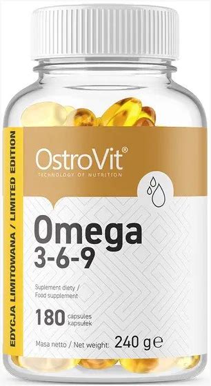 Омега OstroVit Omega 3 6 9 180 Капсул Купить Недорого на Bigl ua