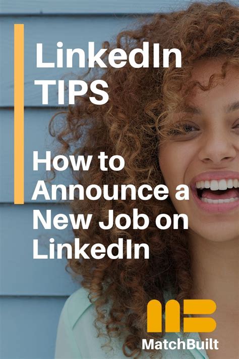 How To Announce A New Job Or Promotion On Linkedin Linkedin Job New