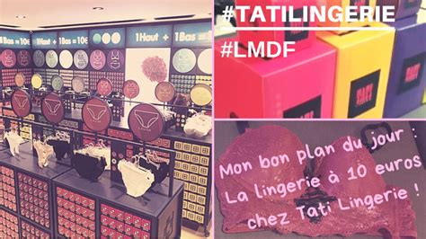 Mon Bon Plan Du Jour Les Dessous Chez TATI LINGERIE La Maison Des Filles