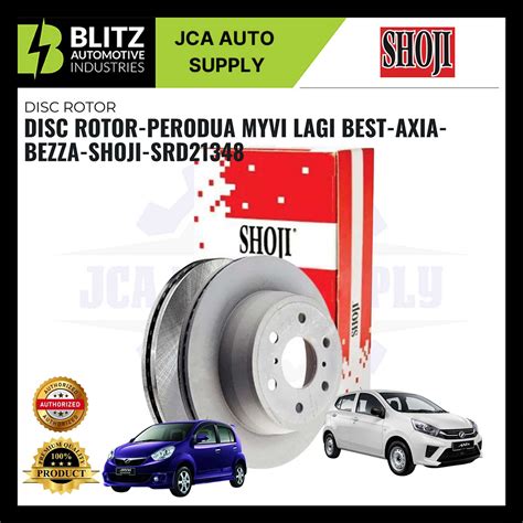 Disc Rotor Perodua Myvi Lagi Best Axia Bezza Shoji Srd