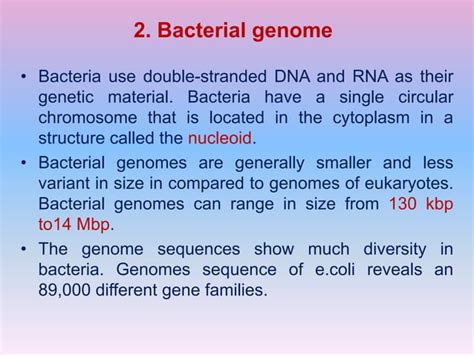 Genome concept, types, and function | PPT