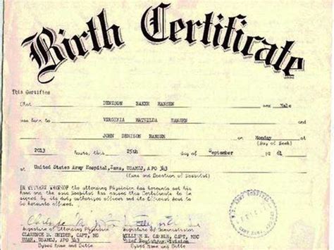 How To Get A Virginia Birth Certificate Dtek Customs