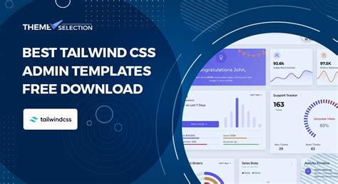 10 Tailwind CSS Admin Template Free 2024