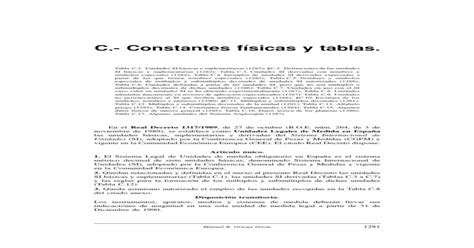 tabla de constantes físicas PDF Document