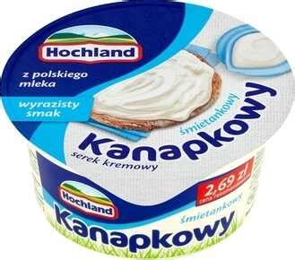 SEREK KANAPKOWY SMIETANKOWY 130G HOCHLAND