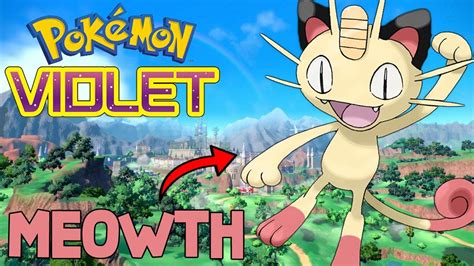 I Found A Shiny Meowth In Pok Mon Scarlet Violet While Hunting For