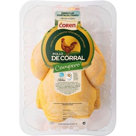 Pollo De Corral Entero Listo Para Asar Peso Aproximado Pieza Kg