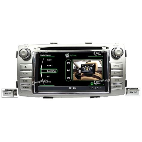 Poste Autoradio DVD GPS Toyota New Hilux 2012 Aux Prix Les Plus Bas Sur