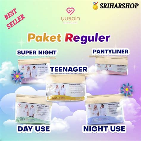 Jual Yuspin Pembalut Kain Yuspin New Paket Reguler Shopee Indonesia