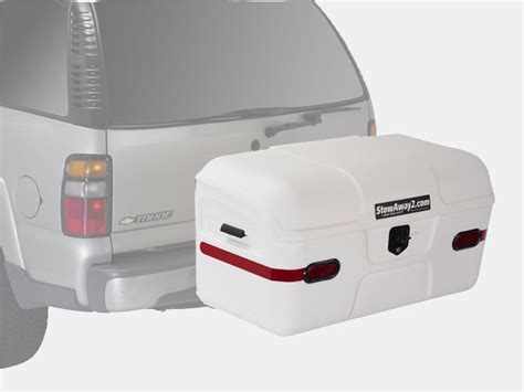 Hitch Cargo Box White Max Stowaway