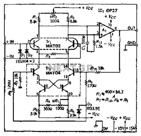 Audio Preamplifiers Circuits Audio Circuits Nextgr