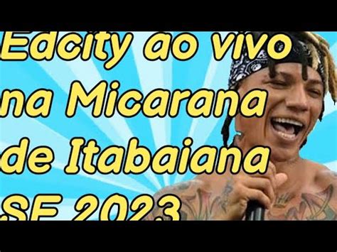 Edcity Na Micarana De Itabaiana Se No Bloco Treme Terra Trio