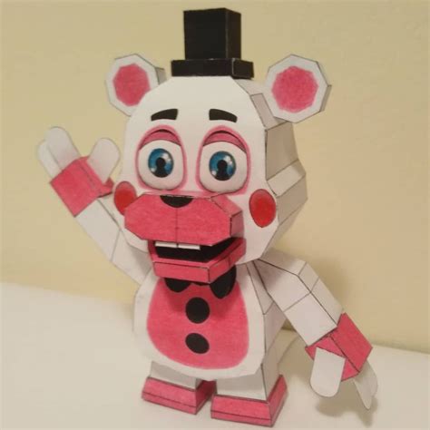 Papercraft Bear Paper Crafts Fnaf Drawings Crafts