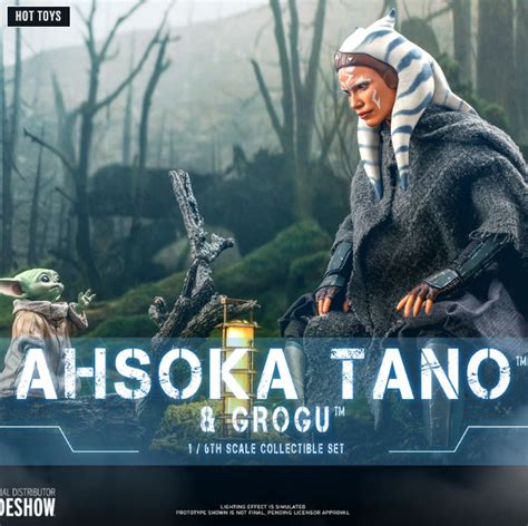 'The Mandalorian': Hot Toys Reveals Ahsoka Tano, Grogu Figure in New Images