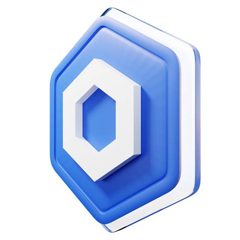 Chainlink LINK Badge Crypto 3D Rendering 11224492 PNG