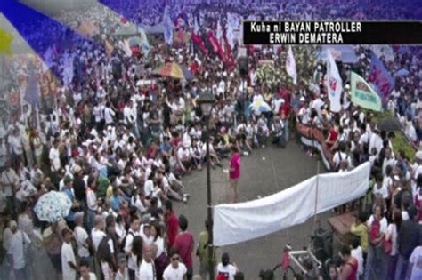 Hundreds Of Thousands Join Million People March Abs Cbn News