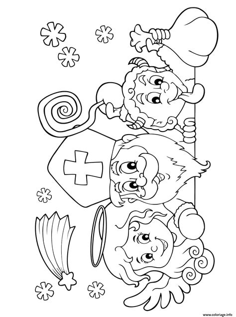 Coloriage Saint Nicolas Pere Noel Dessin Saint Nicolas Imprimer