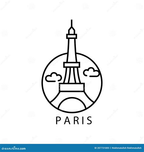 Ace Paris Logo Minimalist Design Logo Cartoon Vector | CartoonDealer.com #247512117