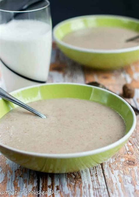 Green Banana Porridge (Vegan Style) - That Girl Cooks Healthy