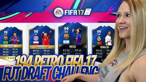 194 RETRO FIFA HIGHEST RATED FUT DRAFT CHALLENGE YouTube