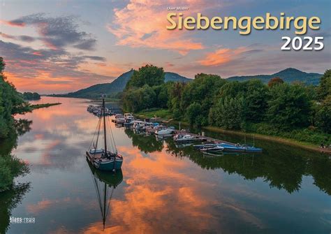 Siebengebirge Bildkalender A Quer Spiralgebunden Klaes Holger