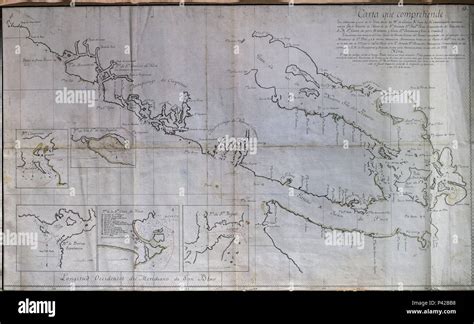 CARTA DE VIAJES EL ESTRECHO DE JUAN DE FUCA Expedición Malaspina