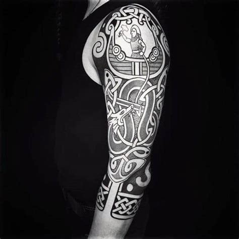 100 Celtic Knot Tattoos For Men - Interwoven Design Ideas