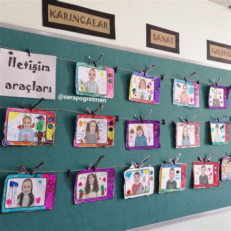 A Bulletin Board With Pictures Hanging From It S Sides And Magnets