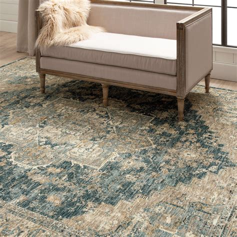 Karastan Marash Ezine Blue Karastan Rugs