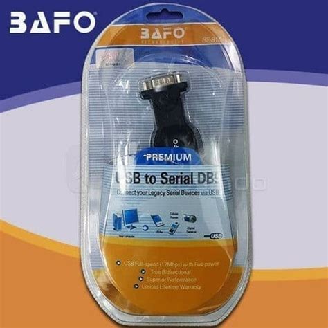 Jual CONNECTOR USB TO SERIAL DB9 BAFO BF 810 Shopee Indonesia