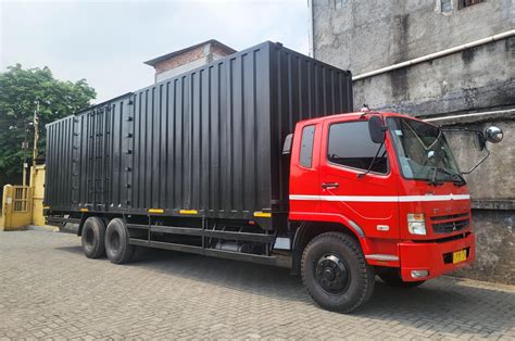 Reg Banbaru Murah Mitsubishi Fuso Tronton X Hd Box Besi