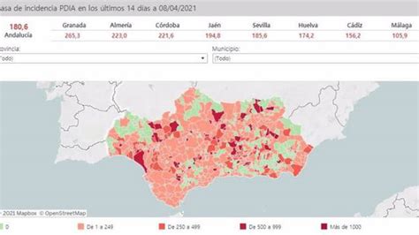 Municipios Andaluces Con Cierre Perimetral De Ellos Sin