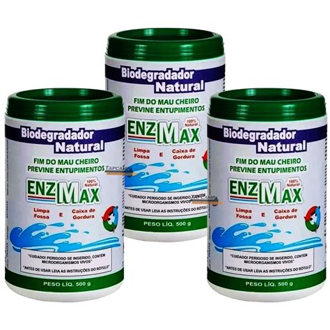 Enzmax Kg Limpa Fossa E Caixa De Gordura Enzimas Naturais