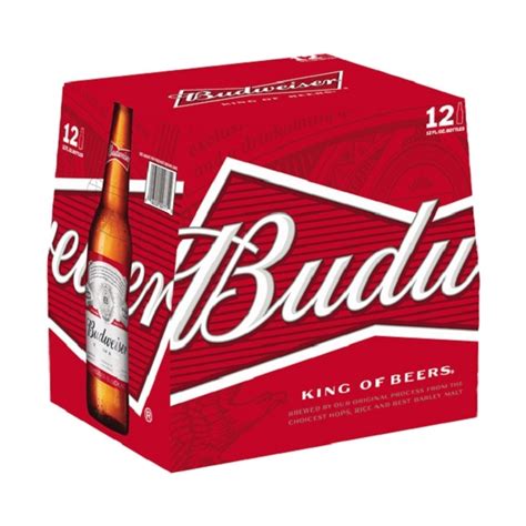 Big Barrel Online Liquor Store NZ Buy Budweiser 12pk Bottles 355ml