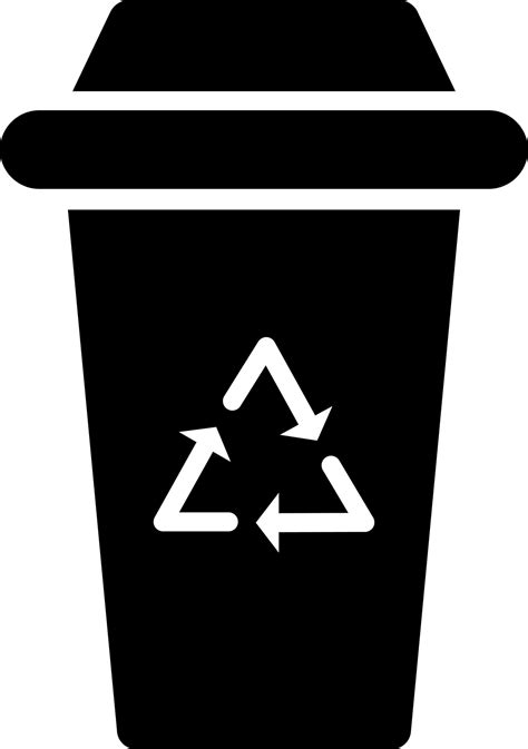 Isolated trash can icon or symbol. 24237360 Vector Art at Vecteezy