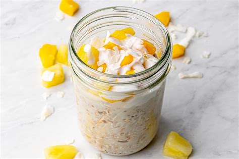 Tropical Delight Overnight Oats Plant Fueled Life