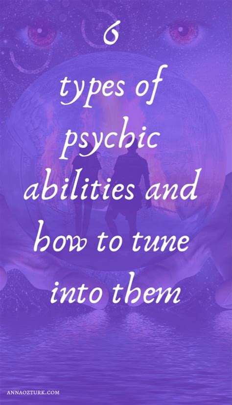 6 Types Of Psychic Abilities And How To Tune Into Them Clairvoyant