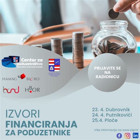 Poziv na prezentaciju Izvori financiranja za poduzetnike Ploče Online