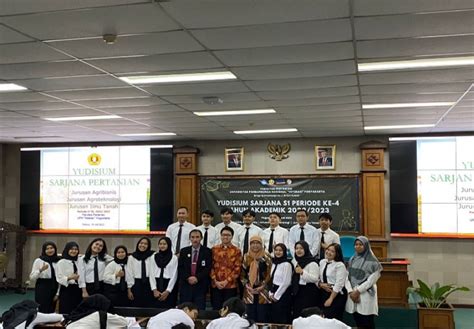 Yudisium Sarjana S Periode Ke Tahun Akademik Fakultas