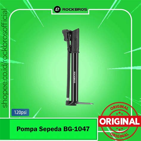 Jual Pompa Angin Ban Sepeda Rockbros Bg Kumpa Udara Sepedah Injak